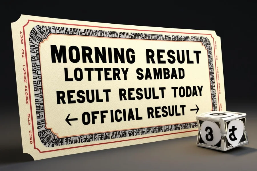 Morning Result Lottery Sambad Result Today